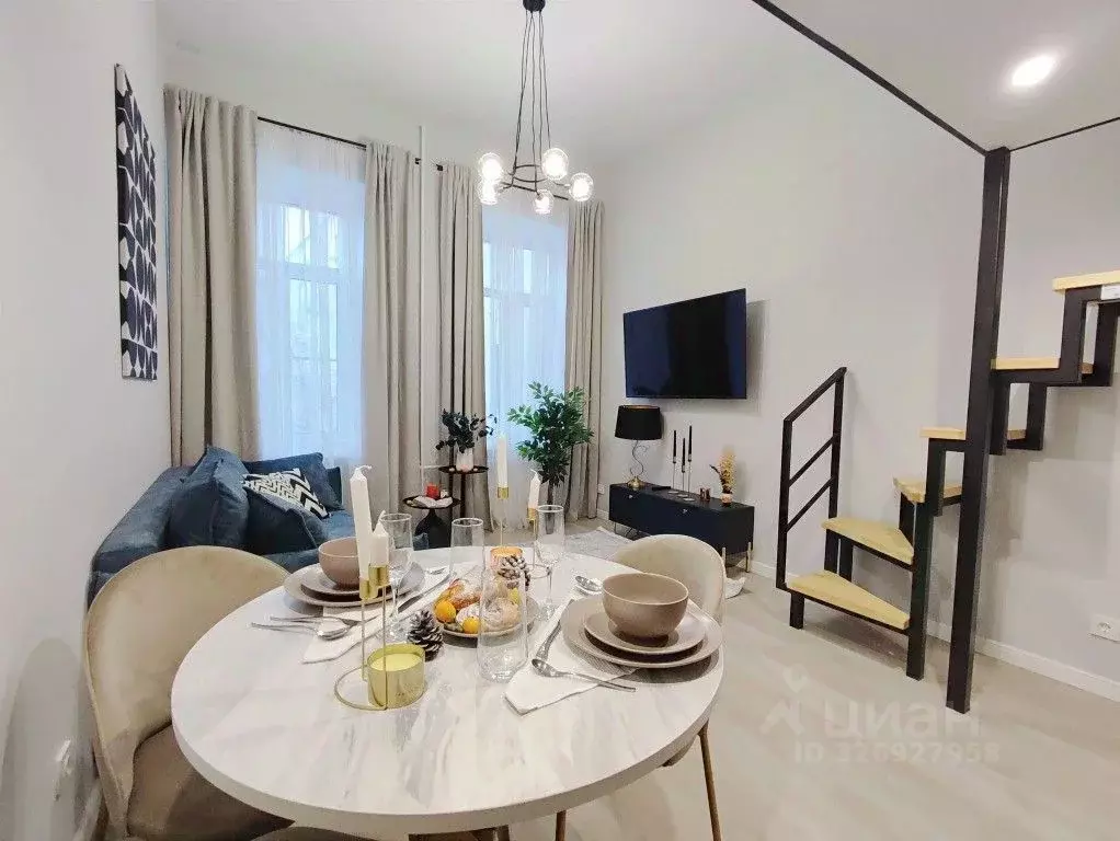 1-к кв. Москва Бауманская ул., 35/1 (22.0 м) - Фото 2