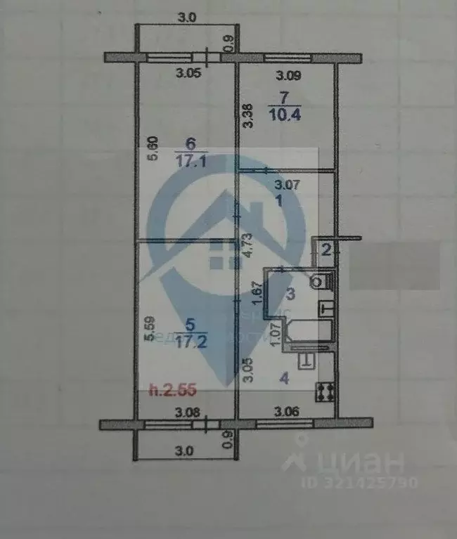 3-к кв. Ивановская область, Ивановский район, с. Ново-Талицы ул. ... - Фото 0
