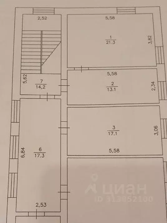 2-к кв. Псковская область, Псков ул. Труда, 55 (55.0 м) - Фото 1