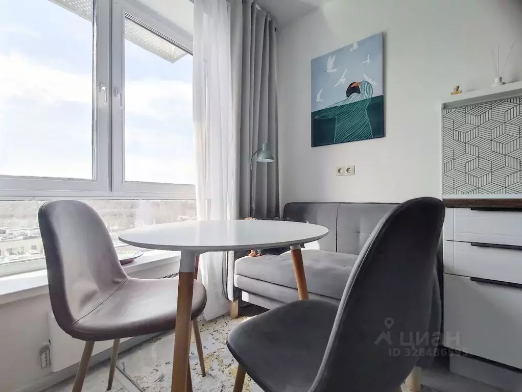 1-к кв. Москва № 100 кв-л, 1к1 (33.0 м) - Фото 1