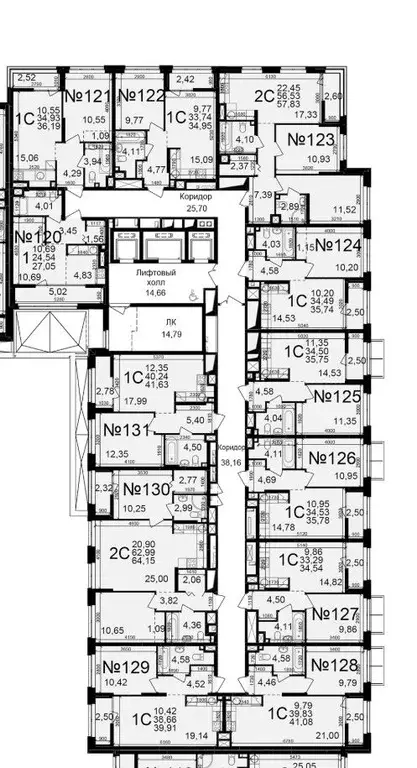 2-к кв. Рязанская область, Рязань ул. Чкалова (56.53 м) - Фото 2