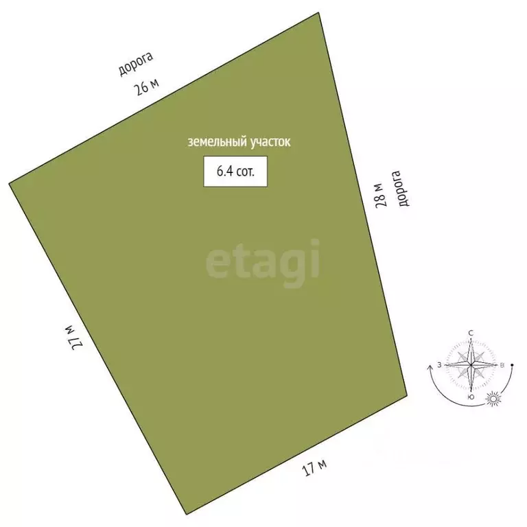 Участок в Краснодарский край, Геленджик  (6.41 сот.) - Фото 1