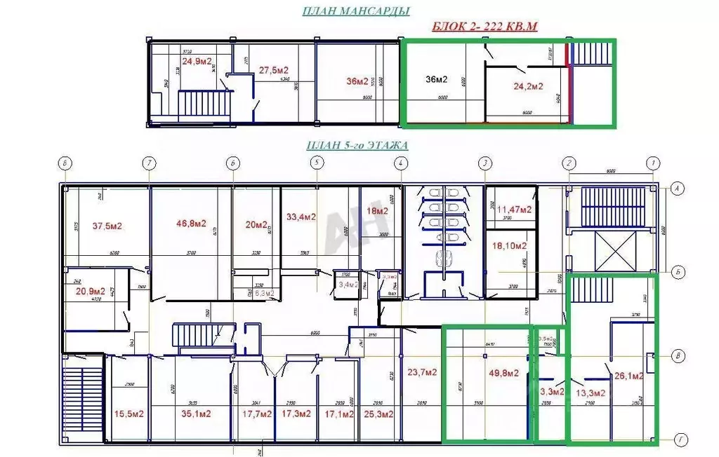 Офис в Москва Выборгская ул., 16С4 (222 м) - Фото 2