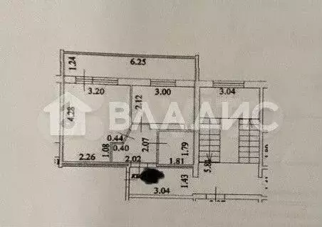 1-к. квартира, 25,6 м, 5/5 эт. - Фото 0