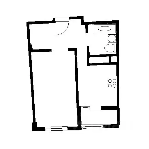 1-к кв. Воронежская область, Воронеж ул. Революции 1905 года, 31В ... - Фото 2
