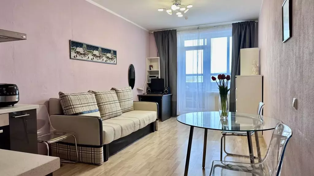 Студия Санкт-Петербург ул. Композиторов, 18 (34.2 м) - Фото 2