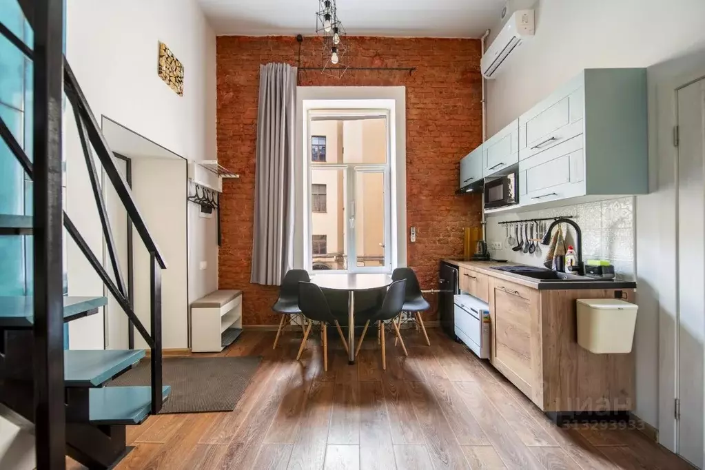 Студия Санкт-Петербург Гороховая ул., 46 (28.0 м) - Фото 0