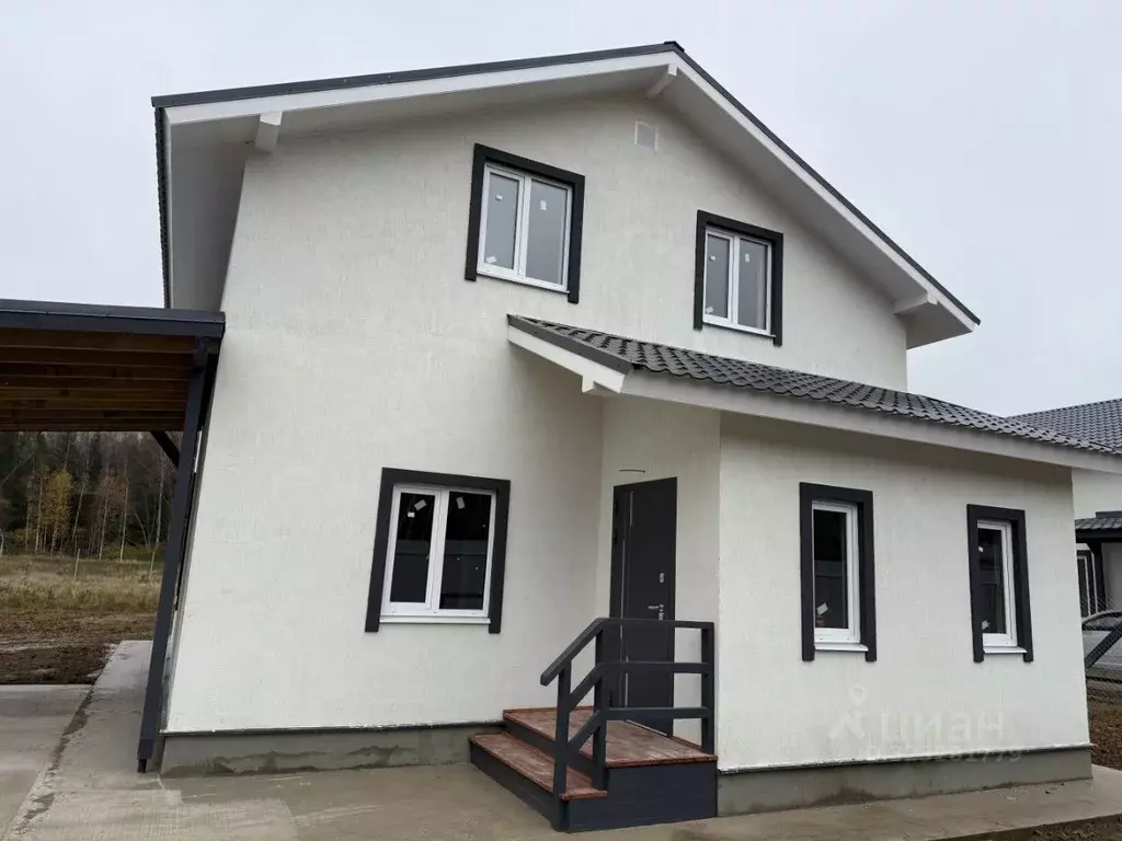 Дом в Калужская область, Боровский муниципальный округ, Совьяки с/пос, ... - Фото 2