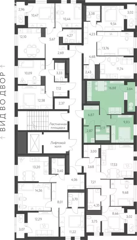 1-комнатная квартира: Екатеринбург, улица Академика Парина, 27/2 ... - Фото 2