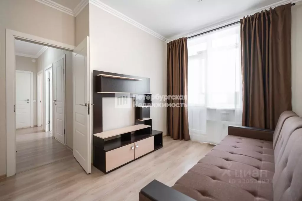 2-к кв. Санкт-Петербург ул. Среднерогатская, 13к2 (44.8 м) - Фото 1