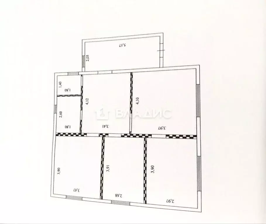 Дом в Белгородская область, Корочанский район, Погореловское с/пос, с. ... - Фото 2