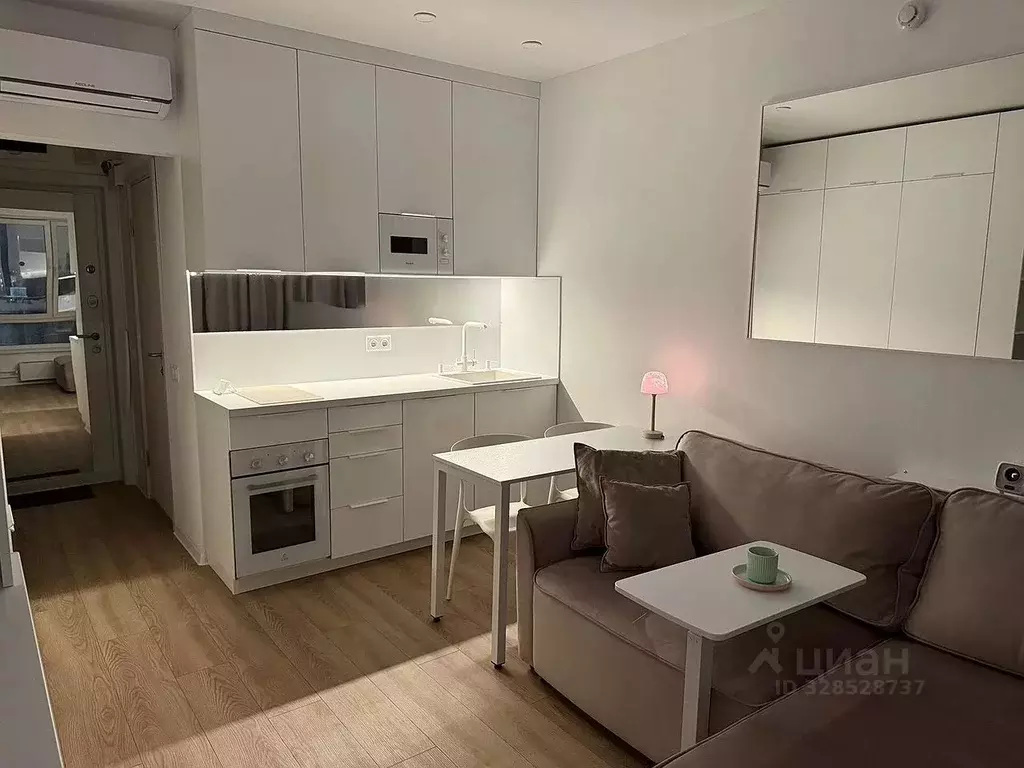 Студия Москва Новоостаповская ул., 7к1 (20.0 м) - Фото 1