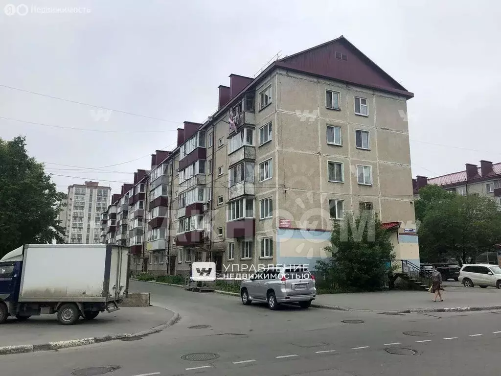 2-комнатная квартира: Южно-Сахалинск, Тихоокеанская улица, 34 (44 м) - Фото 0