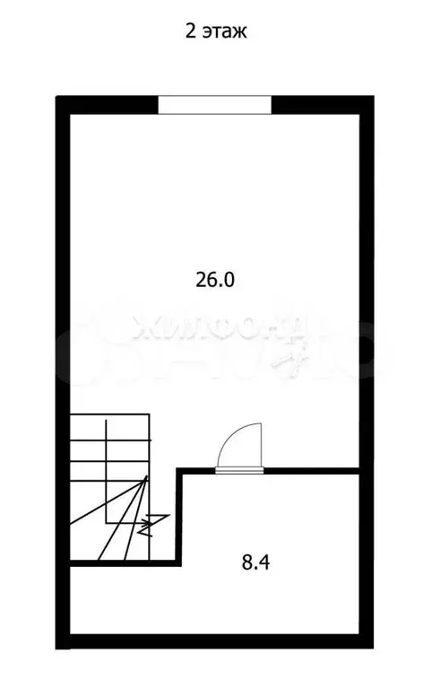 2-к. квартира, 65,2 м, 1/3 эт. - Фото 0