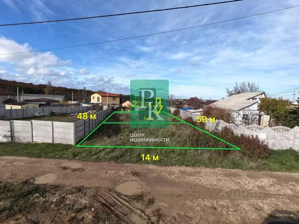 Участок в Севастополь Милосердие СТ, 12А (4.0 сот.) - Фото 2