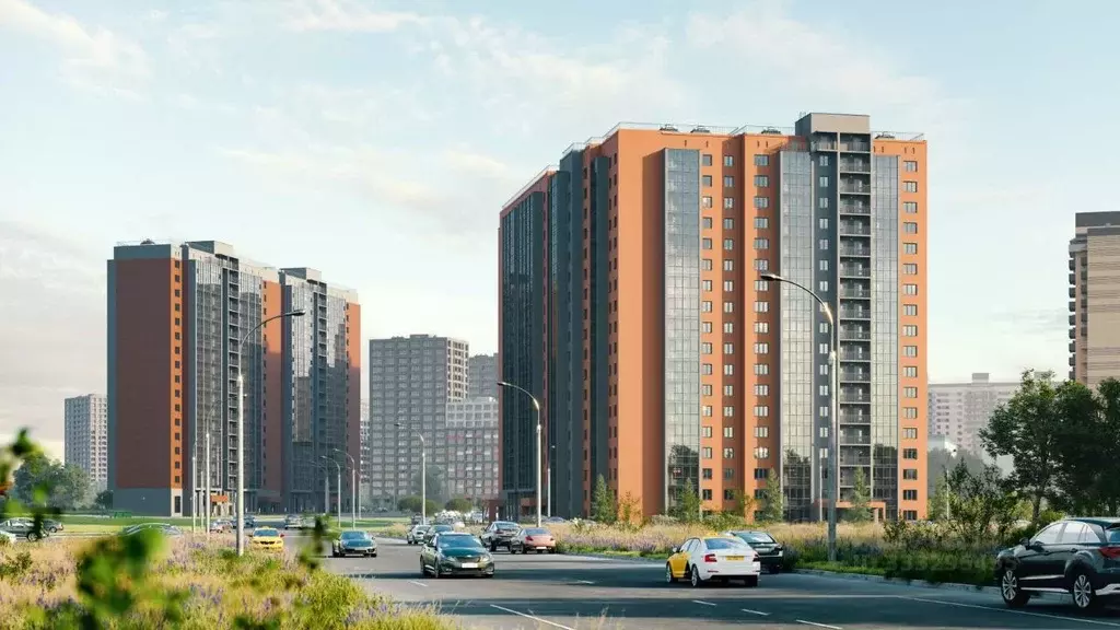3-к кв. Тюменская область, Тюмень ул. Алматинская, 5 (87.01 м) - Фото 1