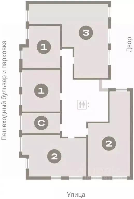 1-к кв. Новосибирская область, Новосибирск Аэропорт мкр,  (36.4 м) - Фото 1