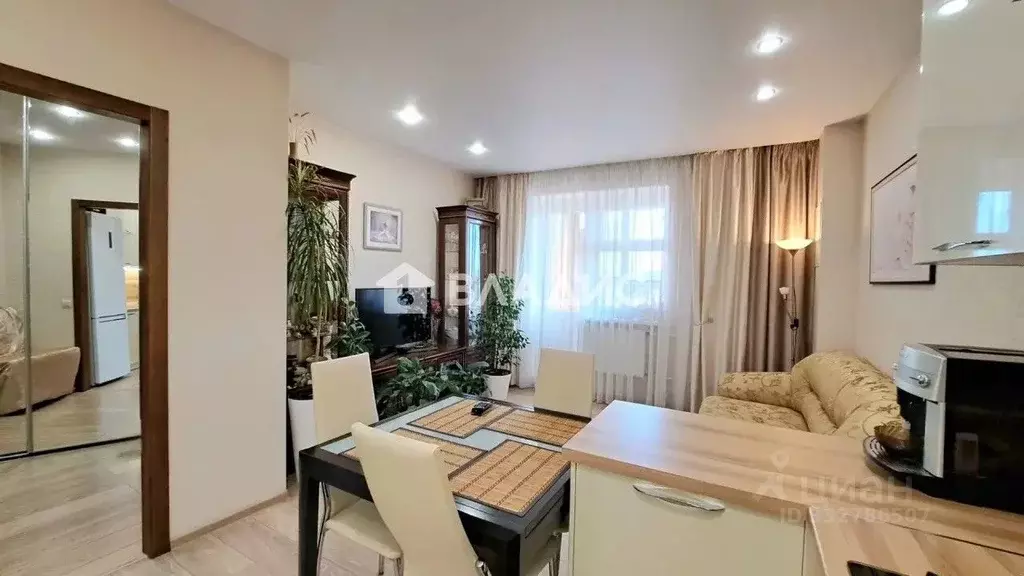 1-к кв. Татарстан, Казань ул. Болотникова, 9 (49.5 м) - Фото 0