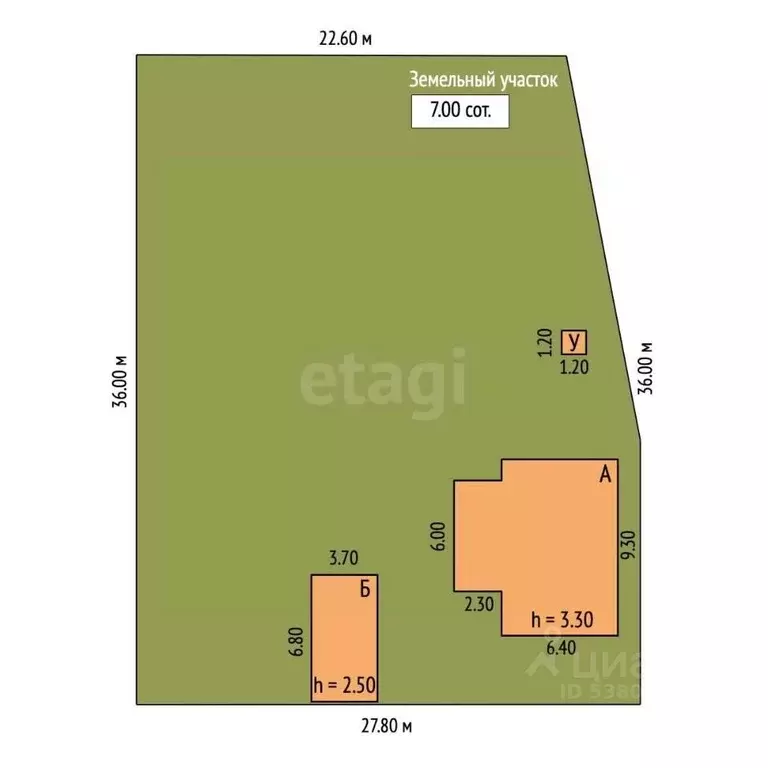 Дом в Ростовская область, Багаевское с/пос, пос. Дачный ул. Новая (59 ... - Фото 1