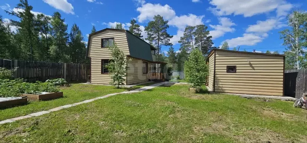 Дом в Забайкальский край, Читинский район, № 65 Светофор СНТ ул. ... - Фото 1