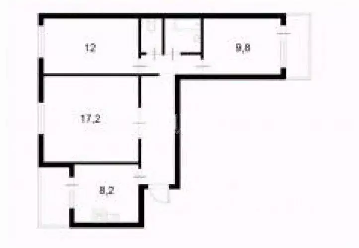 Комната Москва Алтуфьевское ш., 13К1 (12.1 м) - Фото 1