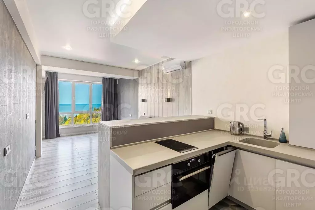 Студия Краснодарский край, Сочи Новый Сочи мкр, ул. Санаторная, 49/19А ... - Фото 1