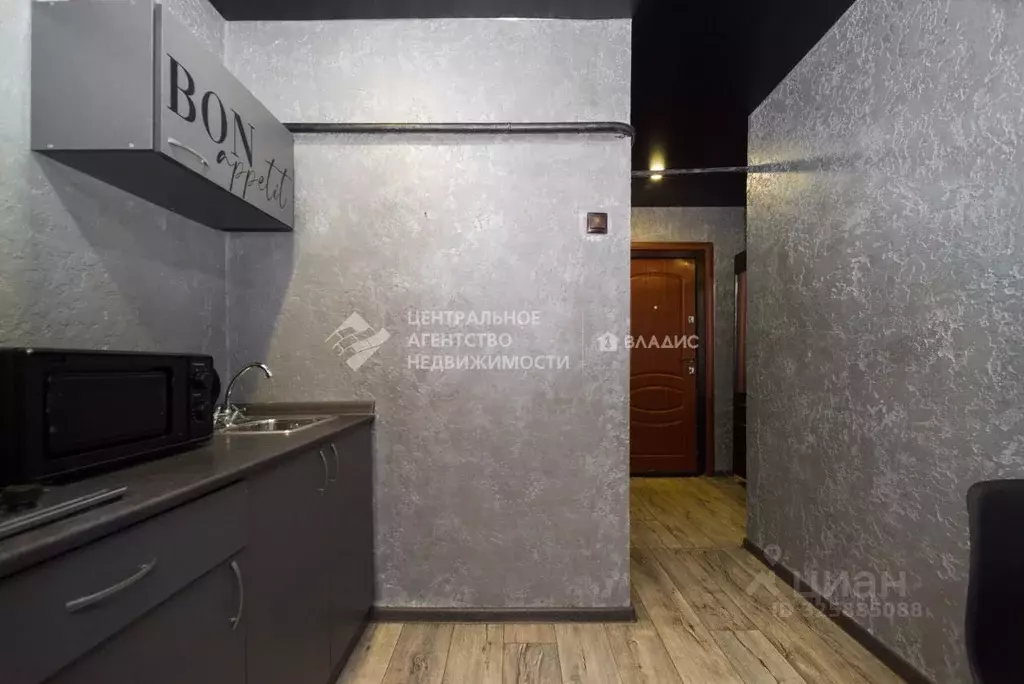 1-к кв. Рязанская область, Рязань ул. Сельских Строителей, 5к1 (21.1 ... - Фото 2