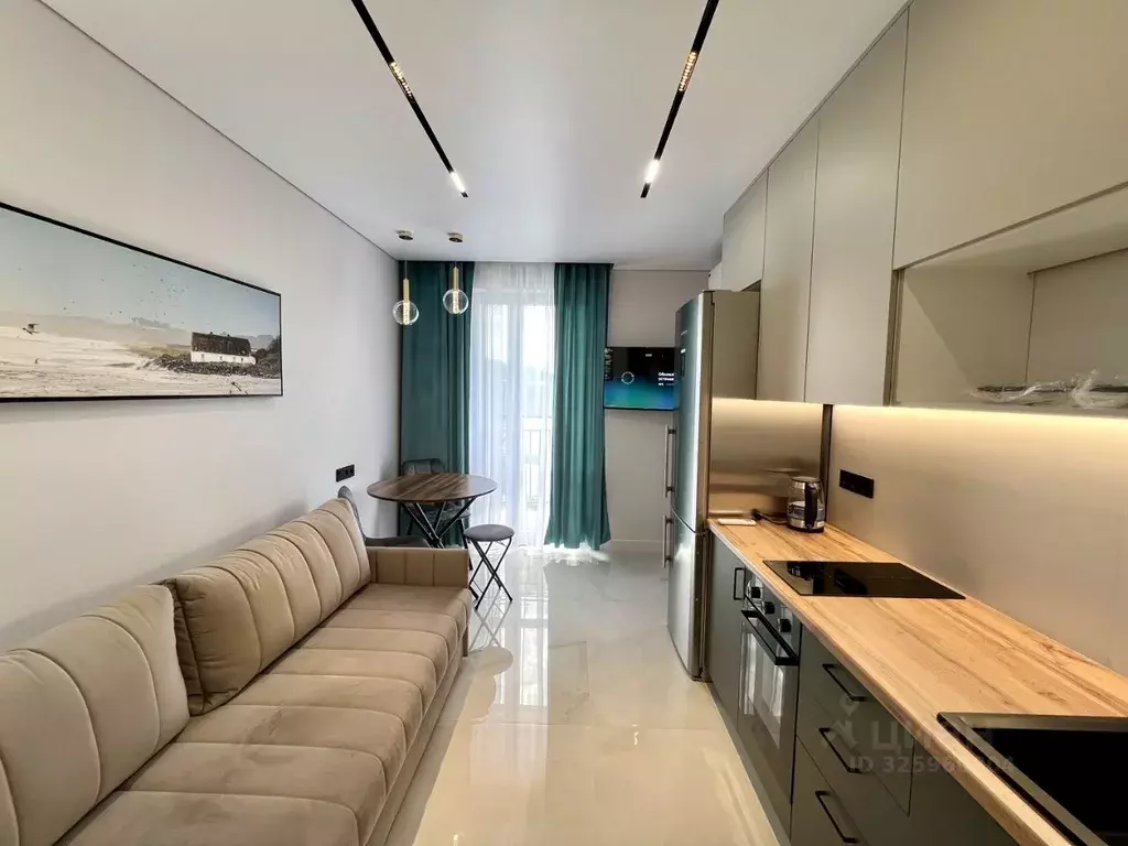 1-к кв. Краснодарский край, Сочи ул. Искры, 88к1 (30.0 м) - Фото 1