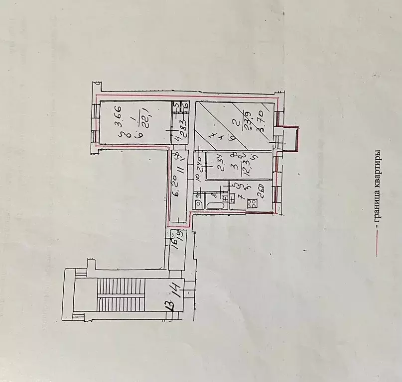 3-к кв. Санкт-Петербург Рижский просп., 62 (93.0 м) - Фото 1