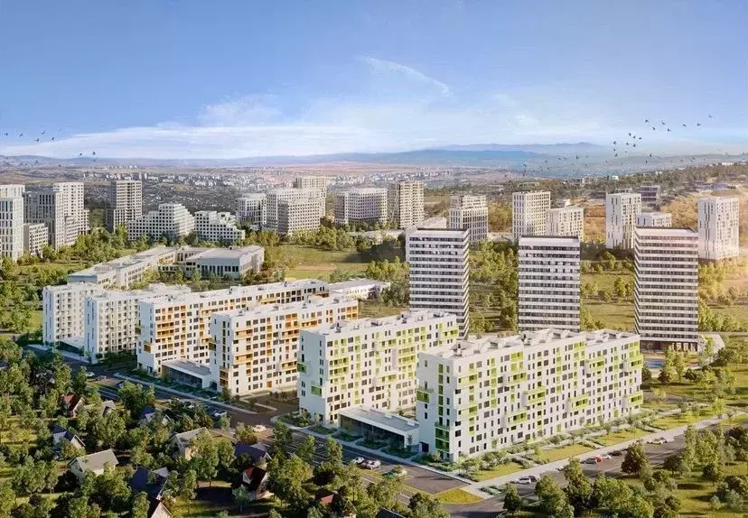 1-к. квартира, 31,8 м, 9/9 эт. - Фото 1