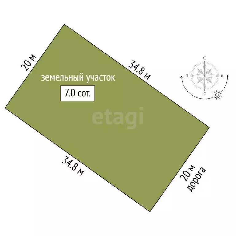 Участок в Кострома, коттеджный посёлок Первый, Боговаровский проезд, 1 ... - Фото 1