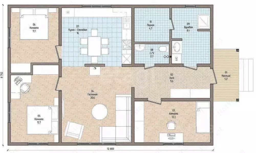 Дом в Тульская область, Узловский район, Смородинское с/пос, д. ... - Фото 2