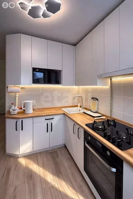 1-комнатная квартира: посёлок Косая Гора, улица Максима Горького, 19 ... - Фото 2