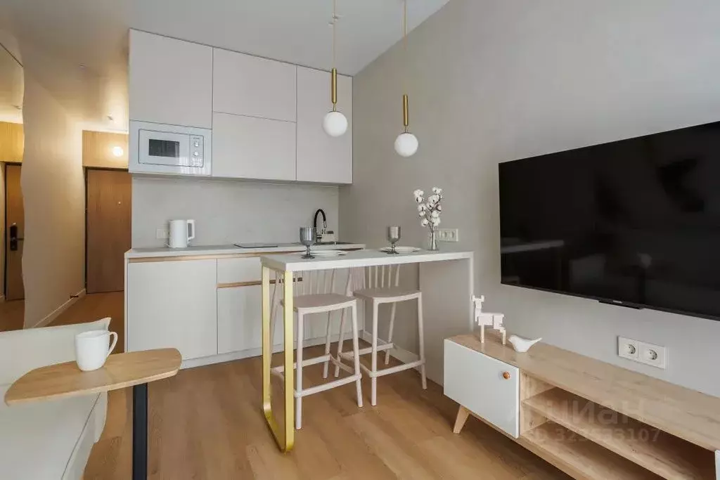 Студия Ярославская область, Ярославль ул. Городской Вал, 15к2 (20.0 м) - Фото 1