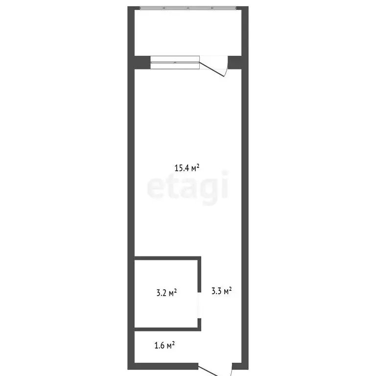 Квартира-студия: Воронеж, улица Независимости, 78к3 (25 м) - Фото 1