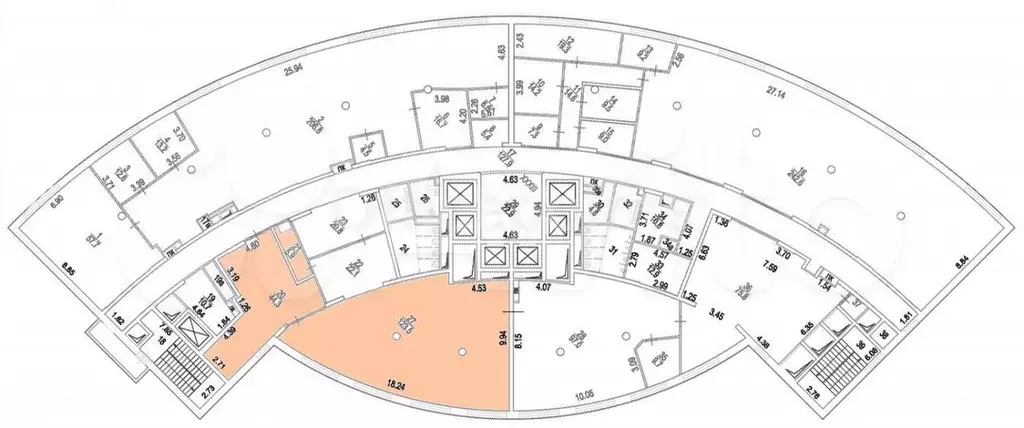 Офис 167.8 кв.м - Фото 0