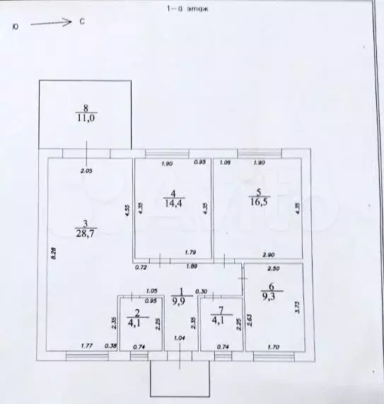 Дом 110 м на участке 5,5 сот. - Фото 0