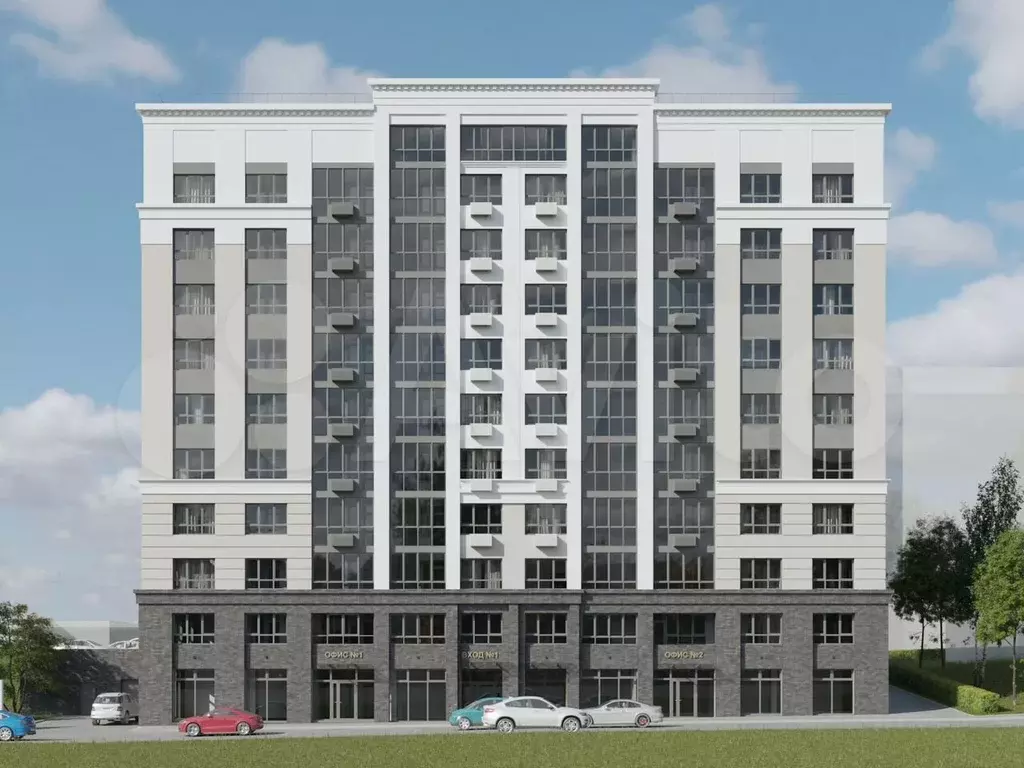 2-к. квартира, 41,5 м, 5/9 эт. - Фото 0
