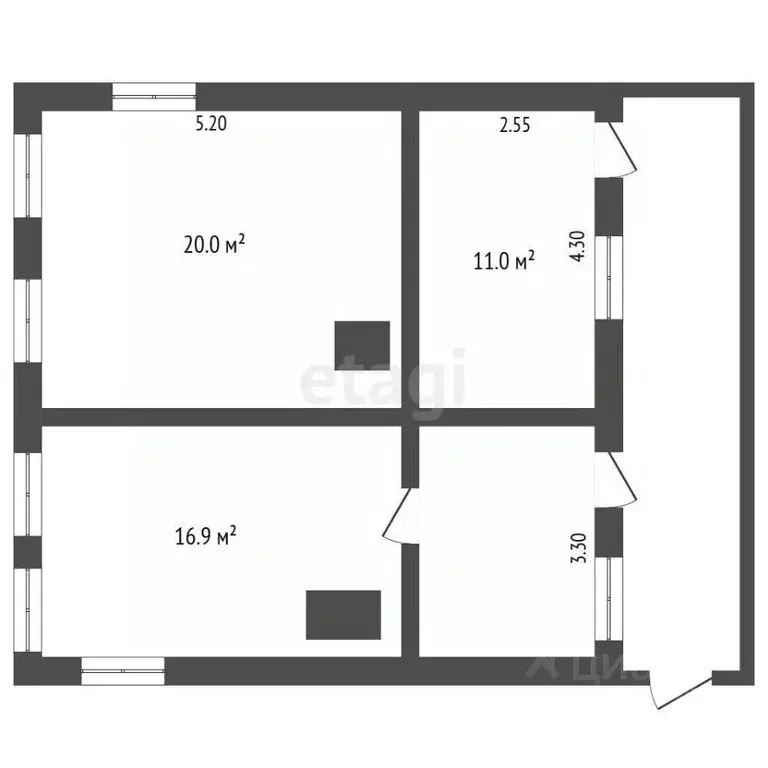 Дом в Свердловская область, Слободо-Туринский район, Усть-Ницинское ... - Фото 2