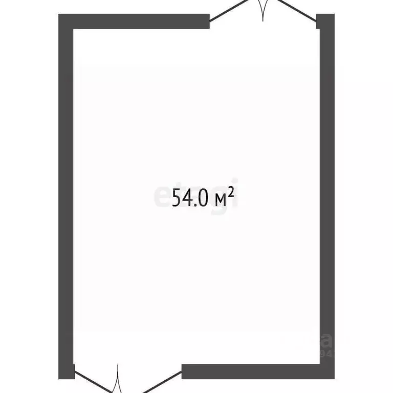 Торговая площадь в Мордовия, Саранск Севастопольская ул., 7/1 (54 м) - Фото 1