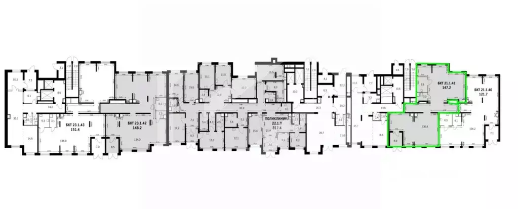 Торговая площадь в Московская область, Ленинский городской округ, пос. ... - Фото 2