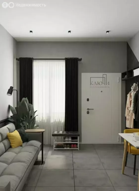 Квартира-студия: село Новоабзаково, проезд Черёмушки, 4 (19 м) - Фото 2