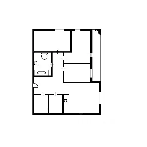 3-к кв. Новосибирская область, Новосибирск Большевистская ул., 104 ... - Фото 2