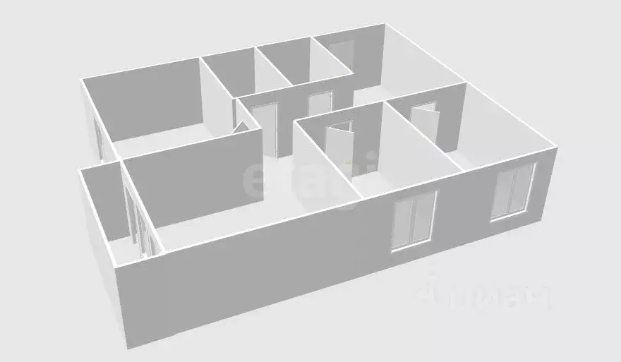 3-к кв. Сахалинская область, Углегорск Речная ул., 16 (66.3 м) - Фото 2
