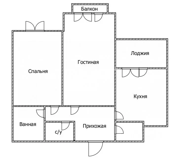 2-к кв. Ульяновская область, Ульяновск ул. Юго-западная, 11 (57.2 м) - Фото 1