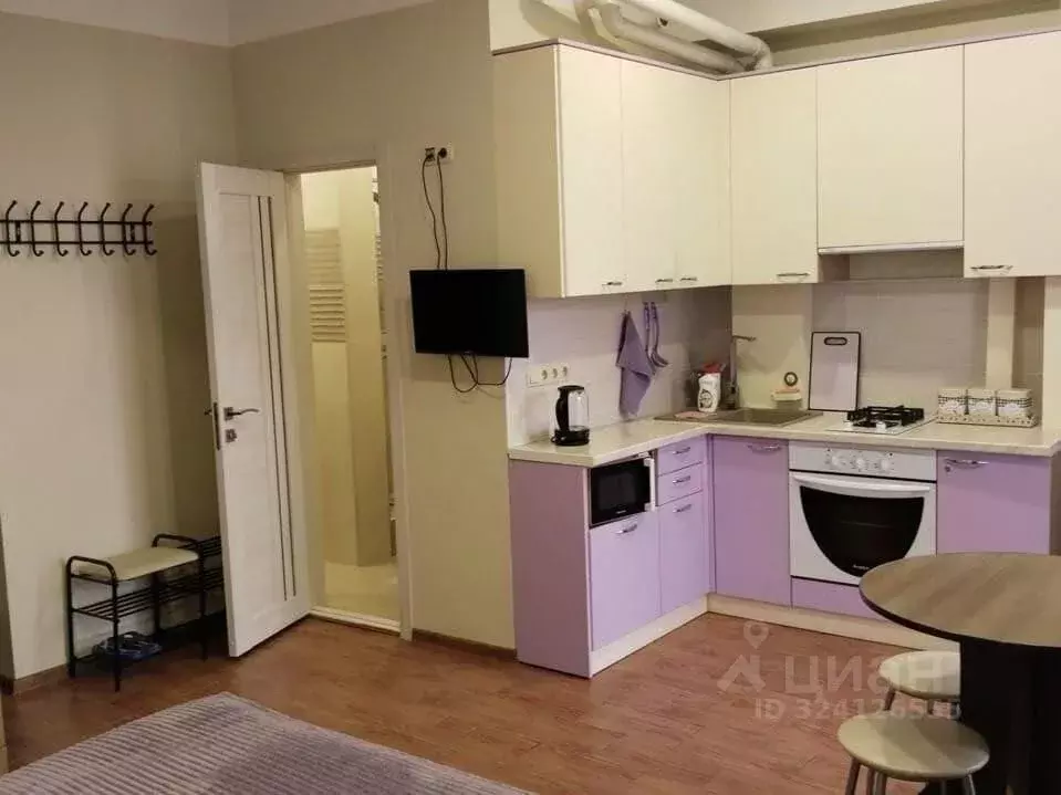 Студия Краснодарский край, Сочи Новый Сочи мкр, ул. Санаторная, ... - Фото 1