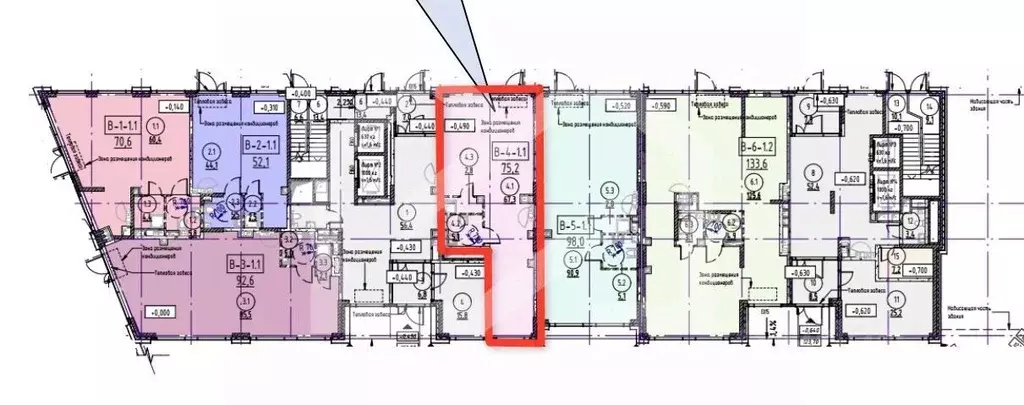 Торговая площадь в Москва ул. Петра Кончаловского, 7к3 (75 м) - Фото 2