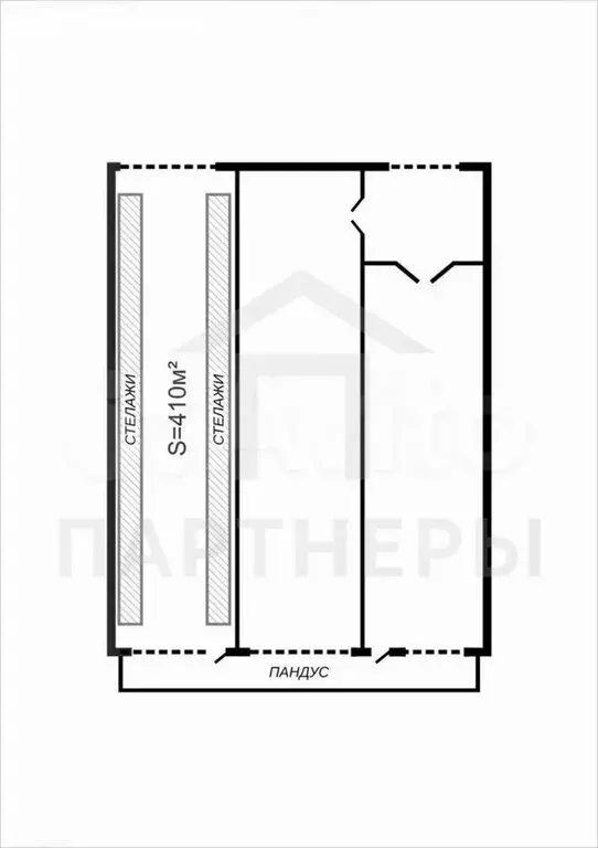 Помещение свободного назначения (410 м) - Фото 2