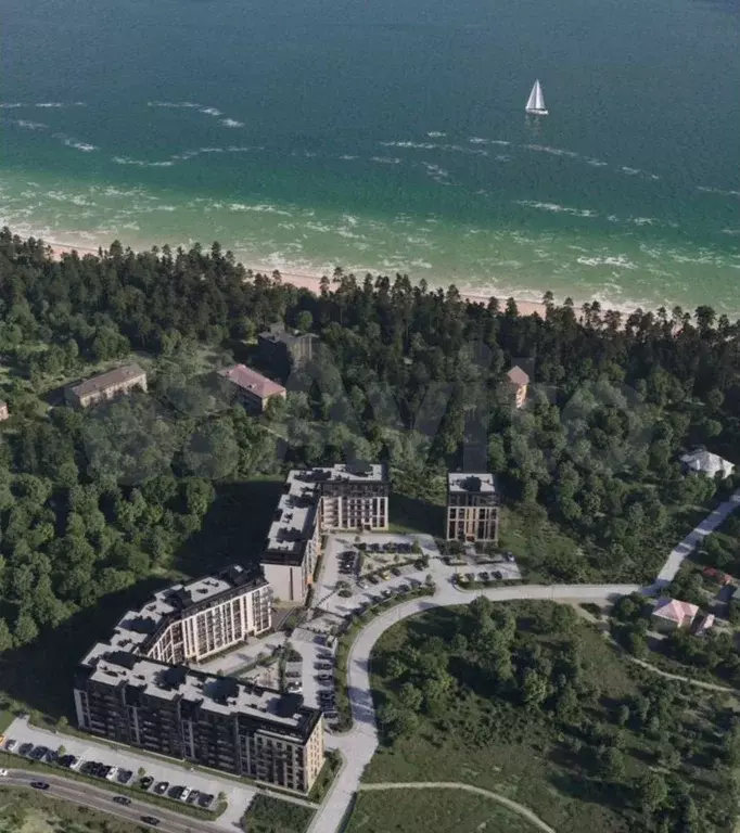 1-к. квартира, 36 м, 1/7 эт. - Фото 0