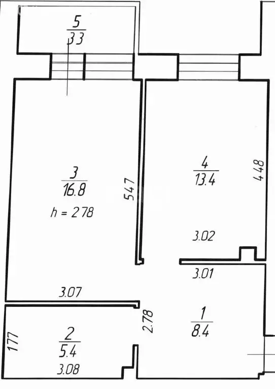 2-комнатная квартира: Иркутский муниципальный округ, рабочий посёлок ... - Фото 1